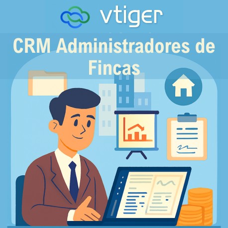 Licenciamiento de vTiger CRM Adaptado para  Administradores de Fincas en Hostgreen