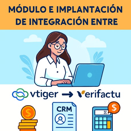 Módulo e implantación de integración entre vTiger CRM y Verifactu